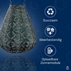 LUMIZ Solar Lampion Lace Tulip - 20 Cm - Groen -Leenbakker Winkel 8e0900057c1d4d50a48012c9d7fcb720