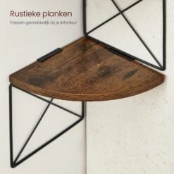 Parya Home Hoekplank, Boekenkast Met Zigzagdesig, 5 Lagen -Leenbakker Winkel 8e2303aa71294e63923bc77f082fd1ce