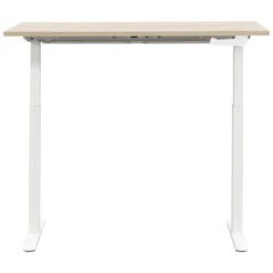 Bureau Homeworx Zit/sta Handmatig Verstelbaar – Eikenkleur/wit - 75/118x120x70 Cm 7 Bureau Homeworx Zit/sta Handmatig Verstelbaar – Eikenkleur/wit - 75/118x120x70 Cm -Leenbakker Winkel 90103616 0101