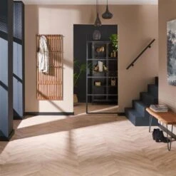 Hoyz - Kapstokrek Tweak - 14 Haken - Mangohout - Zandkleur -Leenbakker Winkel 91e83090d1e342ba8108bd897b9a4538