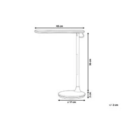 Beliani Bureaulamp DRACO - Zwart Aluminium 6 Beliani Bureaulamp DRACO - Zwart Aluminium -Leenbakker Winkel 9296d1e507f4400d8c0bbc60fedb957b