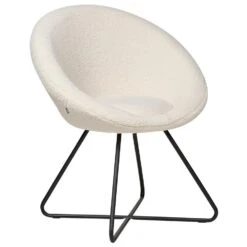 FLOBY II - Fauteuil - Crème - Bouclé 13 FLOBY II - Fauteuil - Crème - Bouclé -Leenbakker Winkel 929929ea77094f5baa12480ad708b1a7