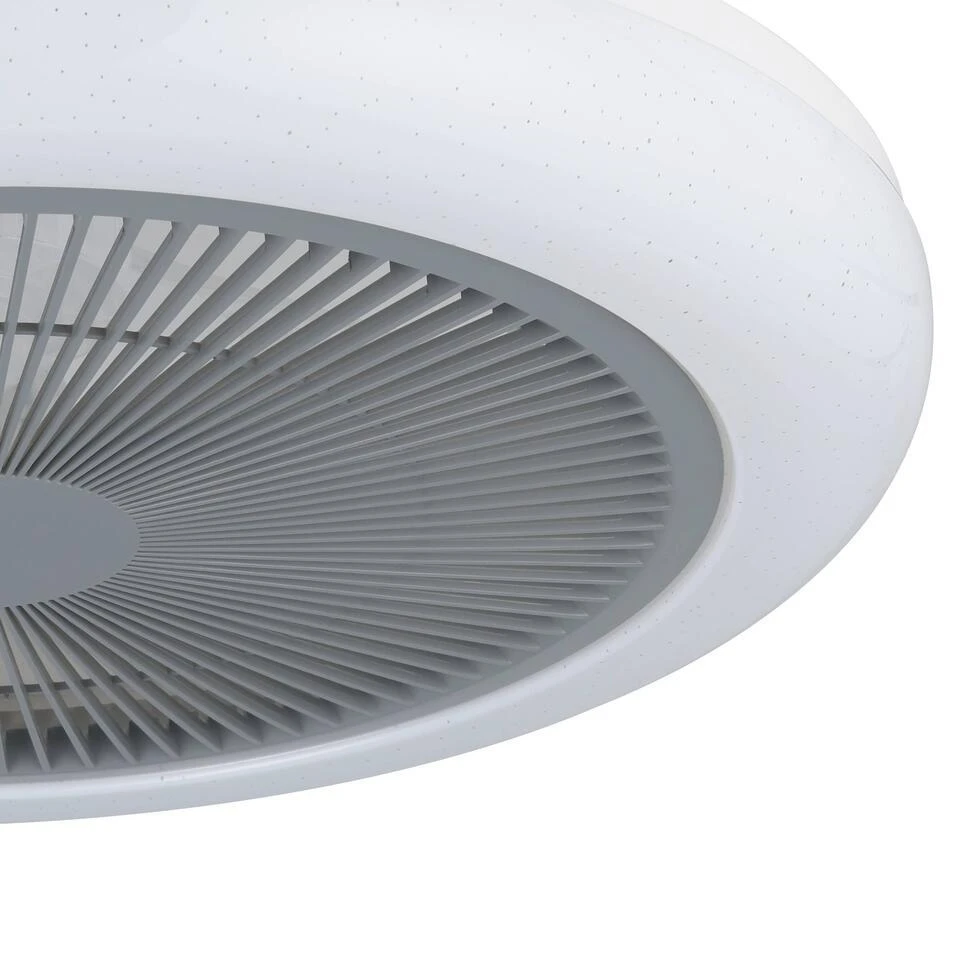 EGLO Kostrena Plafondlamp Met Ventilator - LED-CCT - Wit/Grijs 8 EGLO Kostrena Plafondlamp Met Ventilator - LED-CCT - Wit/Grijs - Afbeelding 8