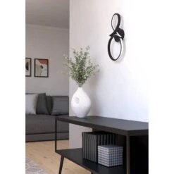 EGLO Serpins Wandlamp - LED - 40 Cm - Zwart/Wit -Leenbakker Winkel 92fd1f78738e43baac405baebc3fb228