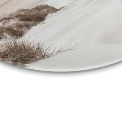 Glasschilderij Horizon Aan Het Strand - Ø 70cm - Beige -Leenbakker Winkel 9586ef3db4104328be943384a41a67ff