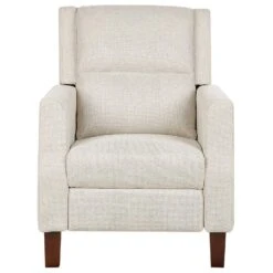 EGERSUND - TV-fauteuil - Beige - Fluweel -Leenbakker Winkel 96050ca541af4283a3b249a61b89d4f1