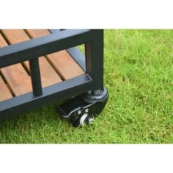 Merkloos Sens-Line - Butler Trolley - 67x40x84cm - Acaciahout -Leenbakker Winkel 96d0b825d0e74e6daf534858f2ea54d9