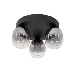 Lucide TAMINO Plafonnière - Zwart -Leenbakker Winkel 96e1335a82ea429e83845ed4de105988