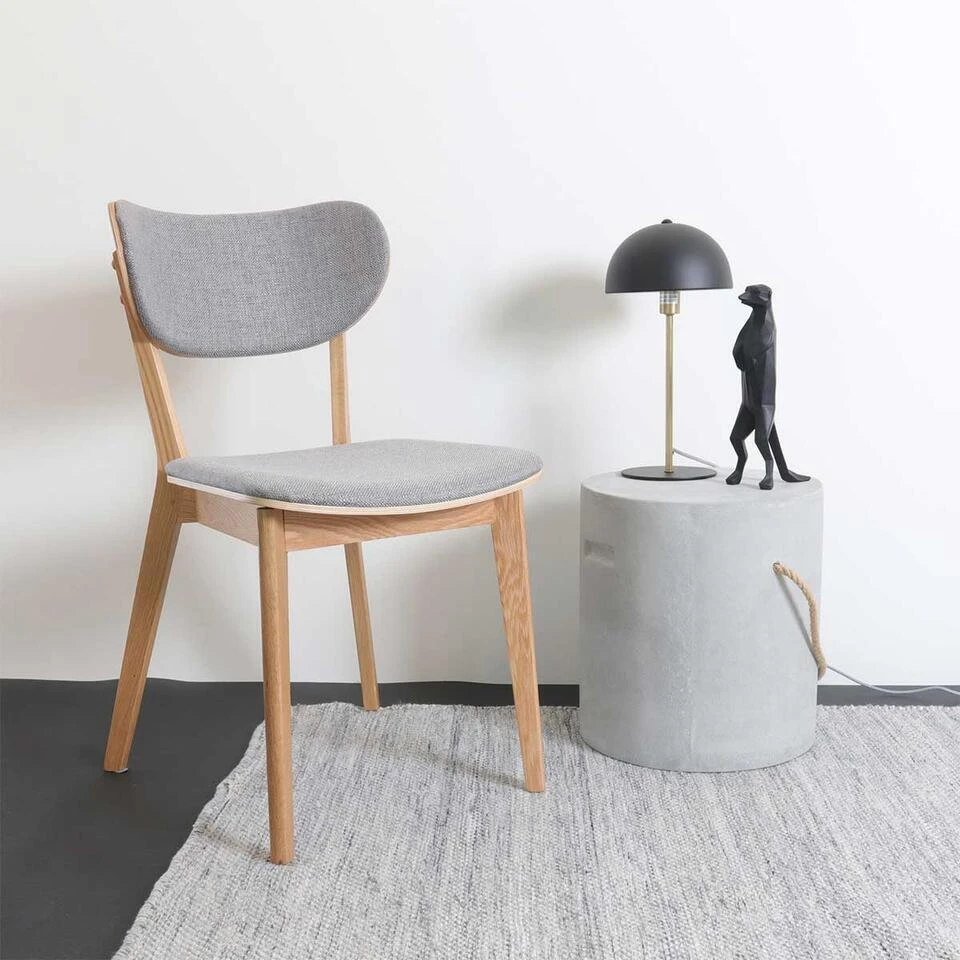 Lisomme Storm Rond Betonlook Krukje Ø37 X 40 Cm - Grijs 2 Lisomme Storm Rond Betonlook Krukje Ø37 X 40 Cm - Grijs - Afbeelding 2