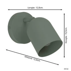 EGLO Tilston Spot - E14 - 12 Cm - Groen - Kantelbaar 7 EGLO Tilston Spot - E14 - 12 Cm - Groen - Kantelbaar -Leenbakker Winkel 98b8cea6ba9c465b88eca24b89334901