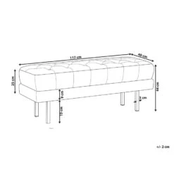 ROSEVILLE - Bankje - Beige - Fluweel 9 ROSEVILLE - Bankje - Beige - Fluweel -Leenbakker Winkel 98e49f57b7a64653959dddea6c0fd0a2