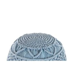 Beliani Poef KAYSERI - Blauw Katoen 6 Beliani Poef KAYSERI - Blauw Katoen -Leenbakker Winkel 99487f4d56364b0784f000f7cd13991d