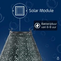 LUMIZ Solar Lampion Lace Tulip - 20 Cm - Groen -Leenbakker Winkel 9b3d1c463ce04ad191b737a8b78edca9