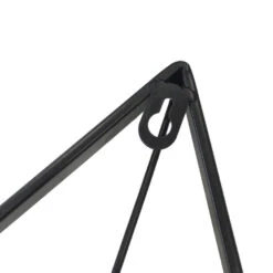 Klok - Luxe Zwarte Driehoek Hangende Klok -Leenbakker Winkel 9b775d7517eb428b9047c846a94d85f8