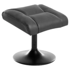 APATE - Relaxfauteuil Met Voetenbank - Zwart - Veganistisch Leer -Leenbakker Winkel 9bf0e7649257466a9b751c4b42747839