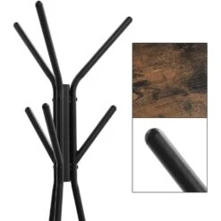 Songmics Kapstok Nadim Industrieel - Zwart/rustiek Bruin 8 Songmics Kapstok Nadim Industrieel - Zwart/rustiek Bruin -Leenbakker Winkel 9dea78cbefa142cdbc5cd37991c2a830