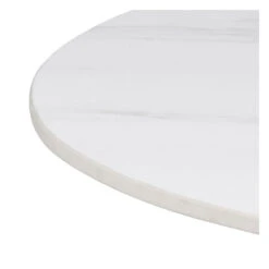 Bartafel Wit Keramiek - Metaal - 80x80x105cm - Laurens -Leenbakker Winkel 9e389ef322024734a9ed403c888c8f1d