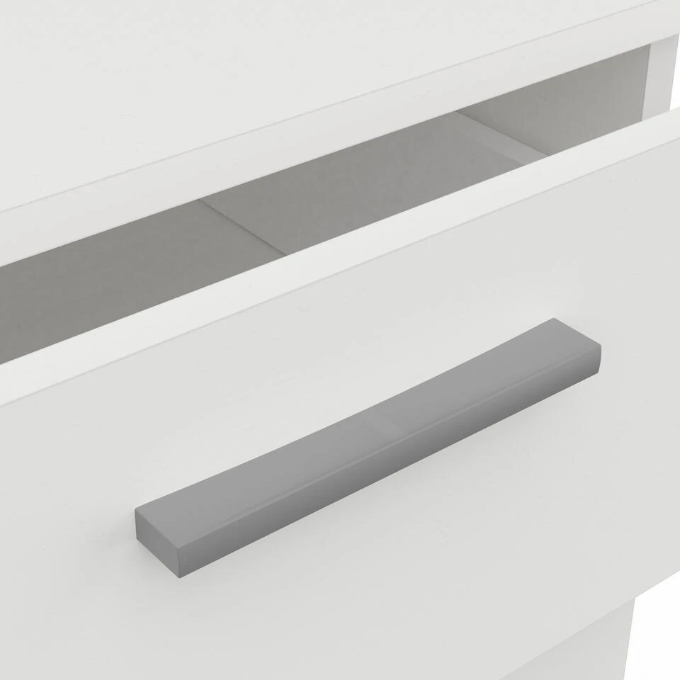 CBA Ladekast Izzy - 41,9 X 39,8 X 101,8 Cm - Wit 6 CBA Ladekast Izzy - 41,9 X 39,8 X 101,8 Cm - Wit - Afbeelding 6