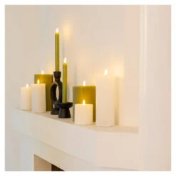 Countryfield LED Kaars/stompkaars - Wit - D7,5 X H12,5 Cm - Timer -Leenbakker Winkel 9fe8273936504d36872914ecd3f5255e