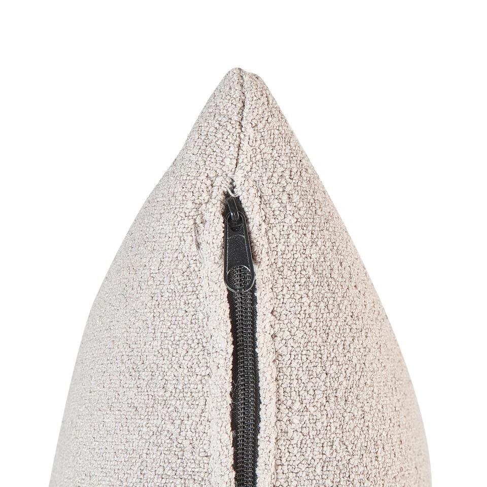 CHEVANNES - Chaise Longue - Beige - Linkszijdig - Polyester 11 CHEVANNES - Chaise Longue - Beige - Linkszijdig - Polyester - Afbeelding 11