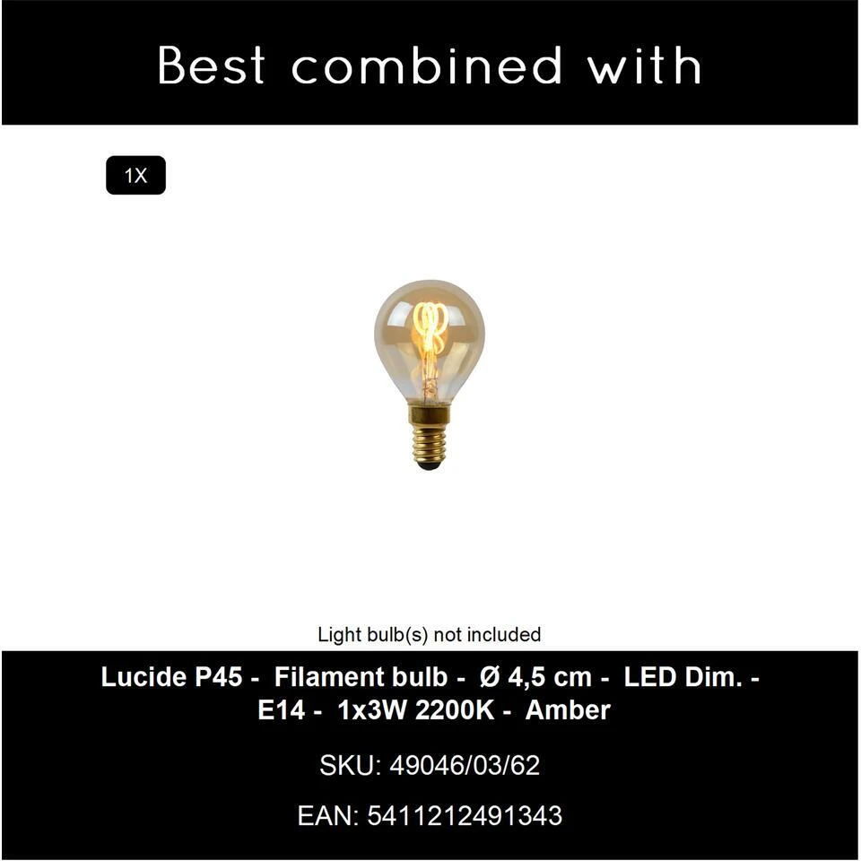 Lucide EXTRAVAGANZA CAMERA Tafellamp - Zwart 7 Lucide EXTRAVAGANZA CAMERA Tafellamp - Zwart - Afbeelding 7