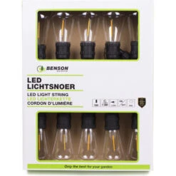 Merkloos Benson Lichtsnoer - LED - 10 Lampen - 700 Cm - Warm Wit - Timer 5 Merkloos Benson Lichtsnoer - LED - 10 Lampen - 700 Cm - Warm Wit - Timer -Leenbakker Winkel a1993874c2ea43fb85081ecc355f56d9