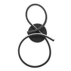 EGLO Serpins Wandlamp - LED - 40 Cm - Zwart/Wit -Leenbakker Winkel a1e503a4f7cc456684f66561394972d7