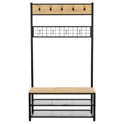 Halkast Alizee - 100x40x180cm - Eikdecor/zwart 11 Halkast Alizee - 100x40x180cm - Eikdecor/zwart -Leenbakker Winkel a23e861612c444aabb176bca27950ceb