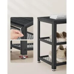 Parya Home Schoenenbank, Schoenenrek Met 2 Roosterplanken 8 Parya Home Schoenenbank, Schoenenrek Met 2 Roosterplanken -Leenbakker Winkel a26bded87290456b9335d0253b1a6daa