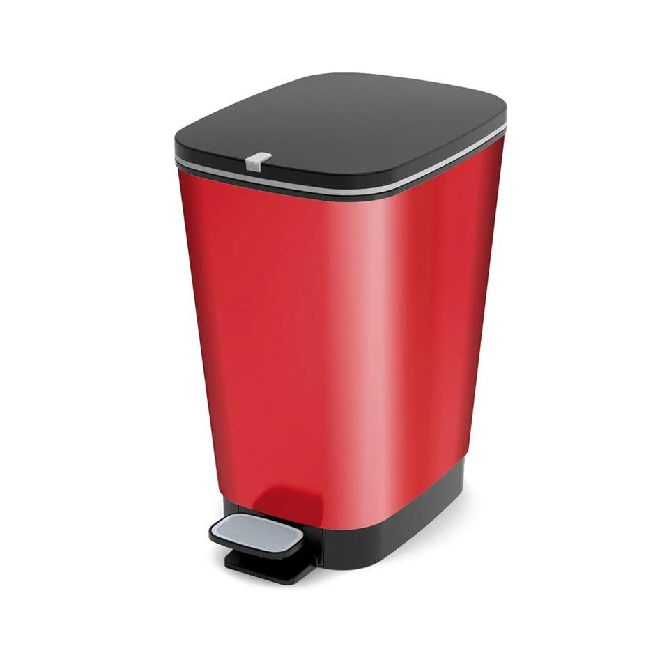 Kis Chic Bin Pedaalemmer - 30L - Rood 3 Kis Chic Bin Pedaalemmer - 30L - Rood - Afbeelding 3