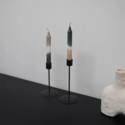 QUVIO Kaarsenstandaard - Set Van 2 (klein En Groot) - Metaal - Zwart -Leenbakker Winkel a3489383d22a4a50acf0ad452c0bc8da