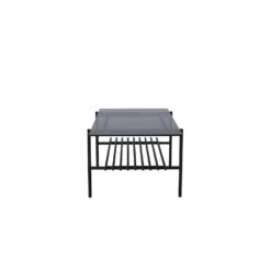 Fjôrd Salontafel Zwart Smoke Glas - 120x60x48cm - Von -Leenbakker Winkel a34e01ab349a424585877220447835de