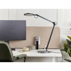 Beliani Bureaulamp ERIDANUS - Zwart Aluminium -Leenbakker Winkel a38c056f493c415e9af41c7a6bac7d43