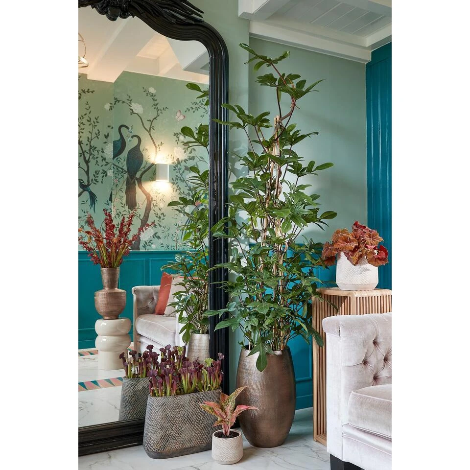 Mica Decorations Vendi Bijzettafel - H44 X Ø32 Cm - Keramiek - Crème 5 Mica Decorations Vendi Bijzettafel - H44 X Ø32 Cm - Keramiek - Crème - Afbeelding 5