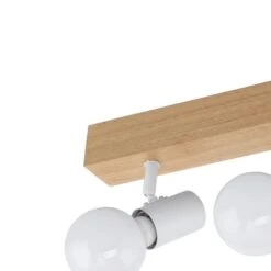 EGLO Townshend 3 Spot - E27 - 63 Cm - Bruin/Wit -Leenbakker Winkel a4743c192ac44c4389428e45e08faf26