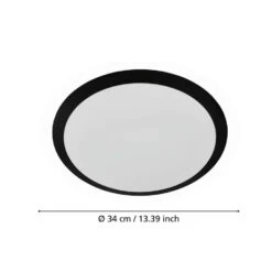 EGLO Competa 2 Plafonnière - 33.5 Cm - Wit -Leenbakker Winkel a4798195c6844fe5a9e79b5c5f017ea9