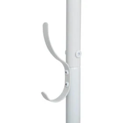 5Five Mobiel Kledingrek - Metaal - Wit - Wieltjes - 118x45x160 Cm -Leenbakker Winkel a4b201f437024bfea0212865e637403d