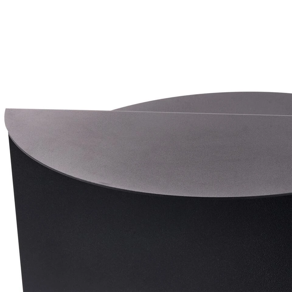 TAGGART - Bijzettafel - Zwart - IJzer 6 TAGGART - Bijzettafel - Zwart - IJzer - Afbeelding 6