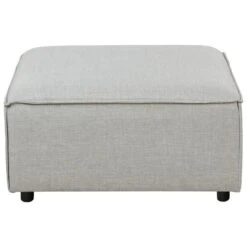 ARDAL - Ottomaan - Lichtgrijs - Polyester -Leenbakker Winkel a584cec4c36e4bc1bc39fa4376581b14