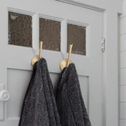 XIVADA Kapstokhaak Zena - Inclusief Schroefset - Goud - Set Van 3 -Leenbakker Winkel a67f4d17aa45407bb9181c3dc14169b5