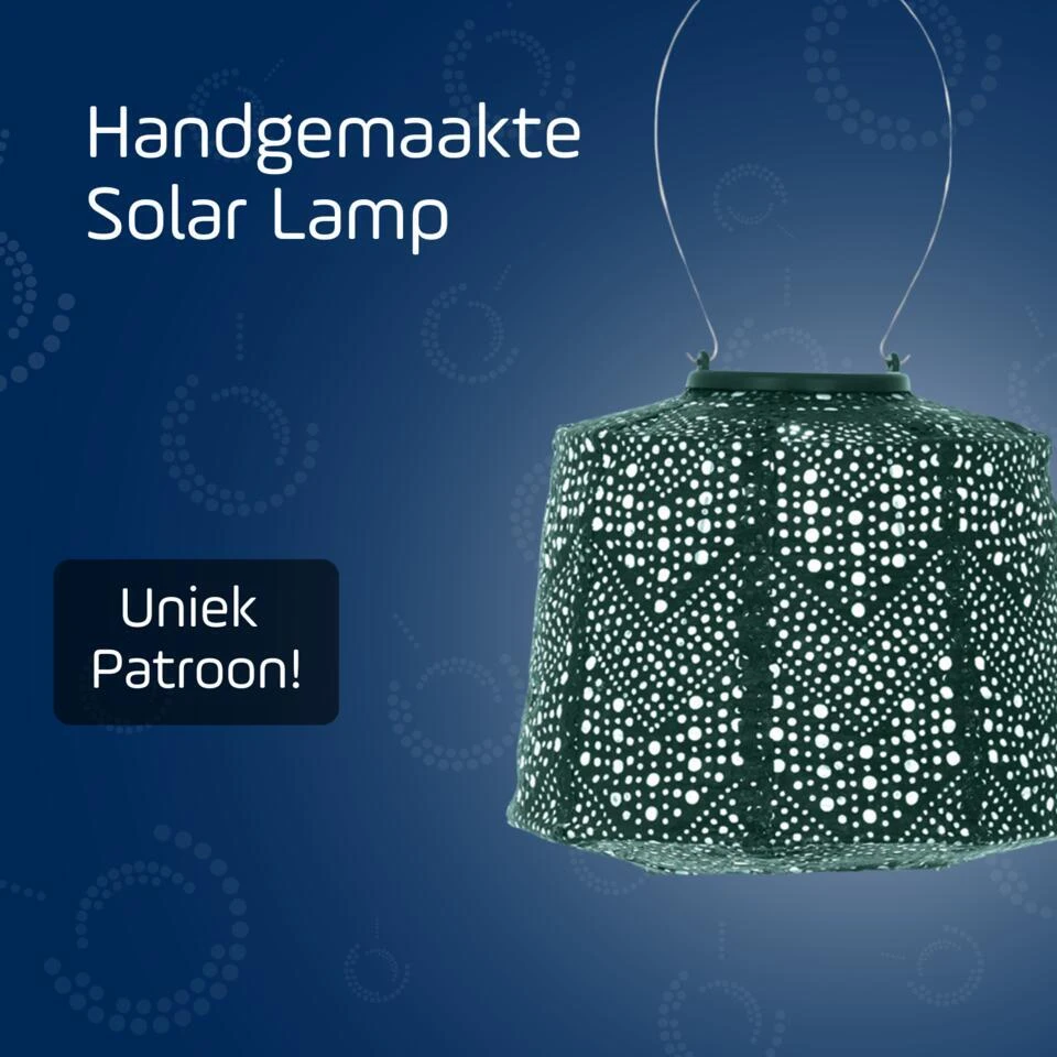 LUMIZ Solar Lampion Verso Lamp - 20 Cm - Groen 4 LUMIZ Solar Lampion Verso Lamp - 20 Cm - Groen - Afbeelding 4