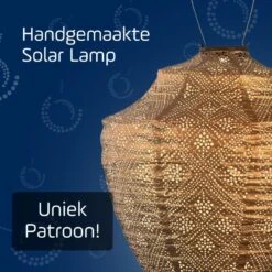 LUMIZ Solar Lampion Topaze Crown - 40 Cm - Goud -Leenbakker Winkel aa0337967a4c4589b75d07fef9d75ac0