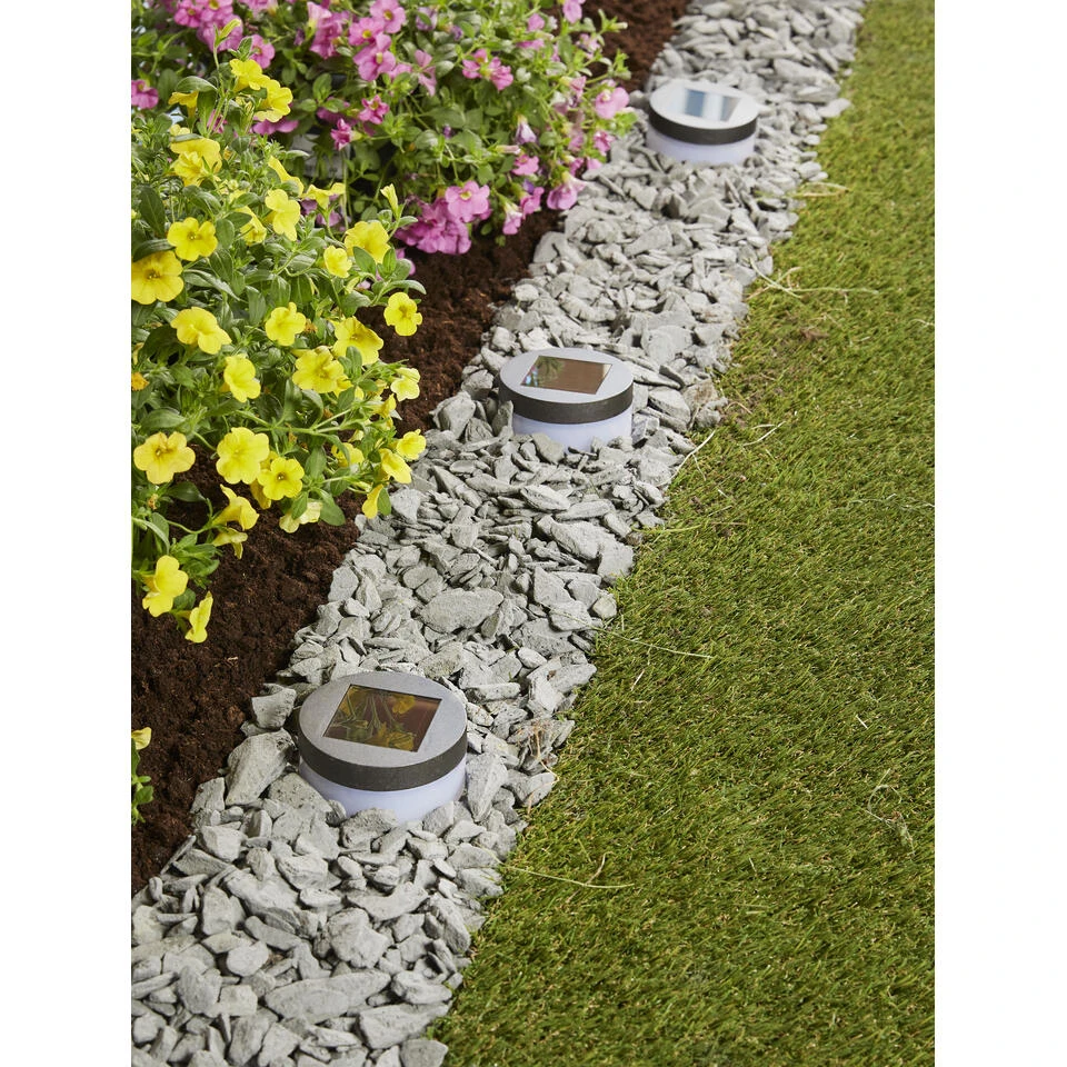 LuxForm Solar Grondspots - Avignon - 4 Stuks - LED - Zwart 2 LuxForm Solar Grondspots - Avignon - 4 Stuks - LED - Zwart - Afbeelding 2