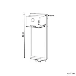CARRON - Wandlamp - Zwart - Ijzer -Leenbakker Winkel abc0e536233e4ea78bb57b9fc726ee6e