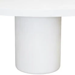 Tuintafel Rond 120cm - Wit Eco Composiet - Betonlook - Eden -Leenbakker Winkel acd12ac236024e5895344f3ec6136bd6 1