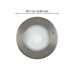 EGLO Riga 3 Inbouwlamp - E27 - Ø 10 Cm - RVS 7 EGLO Riga 3 Inbouwlamp - E27 - Ø 10 Cm - RVS -Leenbakker Winkel ae5f975340aa4ad394adc4e29623db89