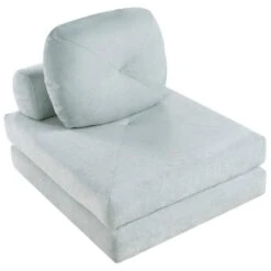 OLDEN - Slaapbank - Lichtblauw - Stof -Leenbakker Winkel ae8b83f1984842dcbccb2c32752336d6