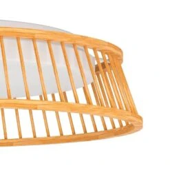 EGLO Luppineria Plafondlamp - LED - Ø 45 Cm - Bruin/Wit - Hout -Leenbakker Winkel ae9f5a153aef4fae8e34b7e4bab9829e