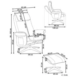 GERAS - Relaxfauteuil Met Voetenbank - Beige - Bouclé -Leenbakker Winkel af50a77c06cf4bba8edaa7bda60f2edb