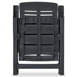VidaXL - Tuinstoelen - Antraciet - Kunststof - 6 Stuks - Verstelbaar -Leenbakker Winkel af7c0100229b4a7eb3e61f0addcfbb2f